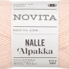 Novita lanka Nalle Alpakka 50g vaalea vanamo 5181