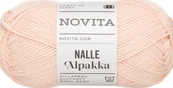 Novita lanka Nalle Alpakka 50g vaalea vanamo 5181