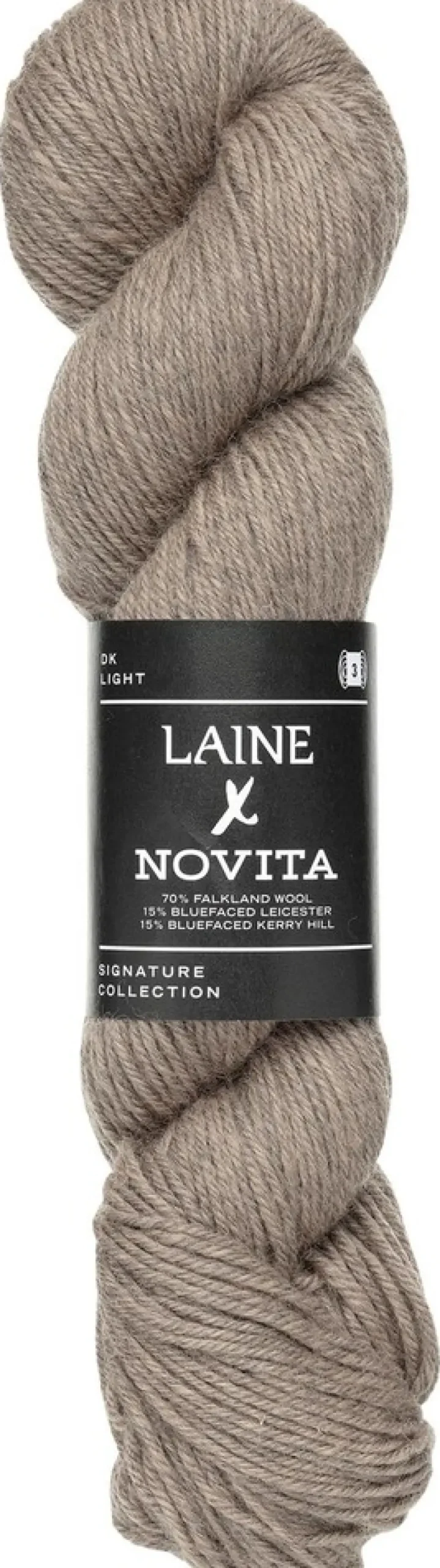Novita lanka Novita x Laine DK 100 g Weathered Driftwood 6191