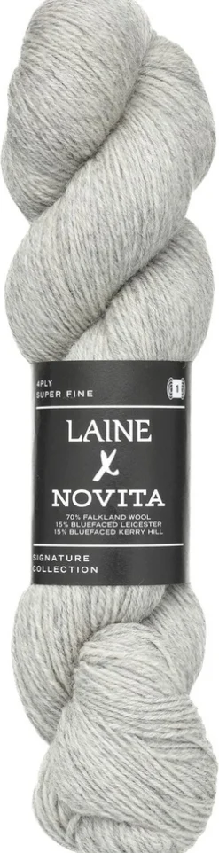 Novita lanka Novita x Laine 4PLY 100 g Tender Fog 4071