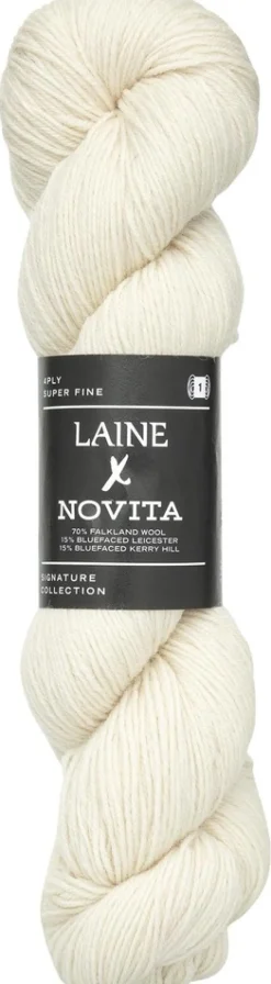Novita lanka Novita x Laine 4PLY 100 g Cloudy Cotton 0151