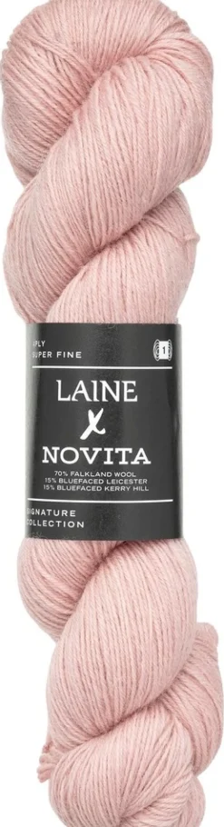 Novita lanka Novita x Laine 4PLY 100 g Whispering Petal 5291