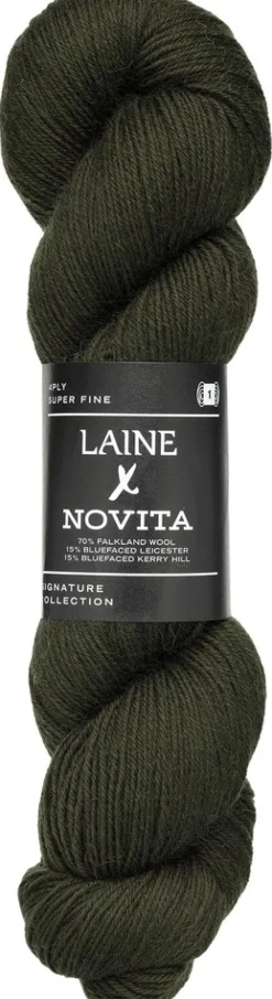 Novita lanka Novita x Laine 4PLY 100 g Pine Forest 3651