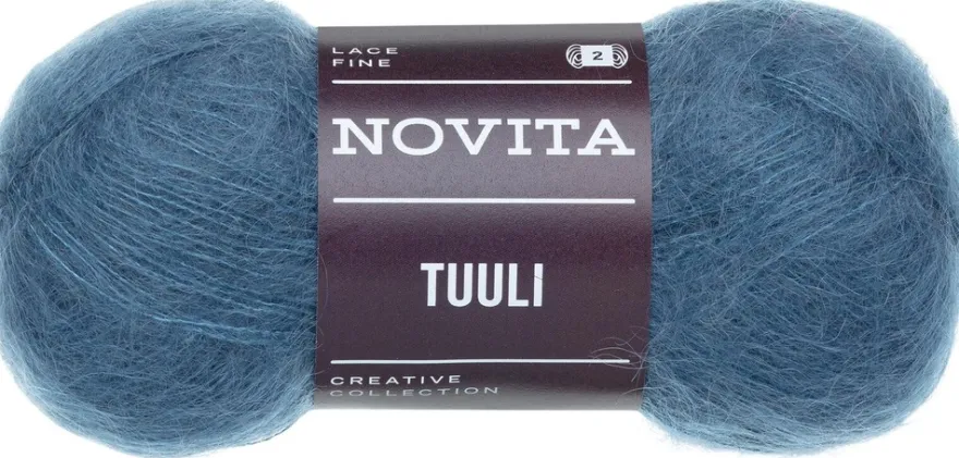 Novita lanka Tuuli 25 g vesi 120