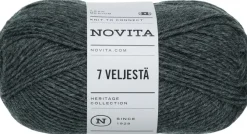 Novita lanka 7 Veljestä 100 g grafiitti 044