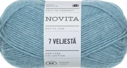 Novita lanka 7 Veljestä 100 g jää 014
