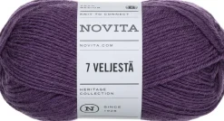 Novita Lanka 7 Veljestä 100 g krookus 777