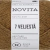 Novita lanka 7 Veljestä 100 g kupari 646