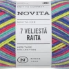 Novita Lanka 7 Veljestä Raita 100 g riemukaari 978