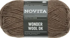 Novita lanka Wonder Wool DK 50 g metsäsieni 068