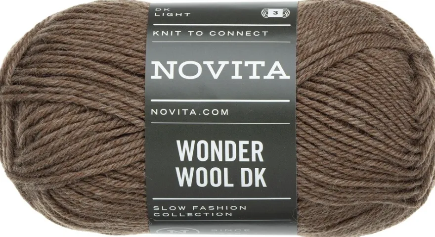 Novita lanka Wonder Wool DK 50 g metsäsieni 068