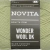 Novita lanka Wonder Wool DK 50g vaalea salvia 3161