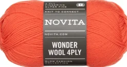Novita lanka Wonder Wool 4PLY 50g vesimeloni 535