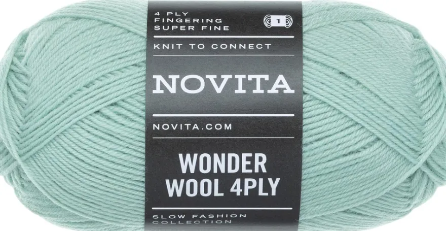 Novita lanka Wonder Wool 4PLY 50 g kaaliperhonen 305