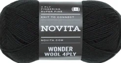 Novita lanka Wonder Wool 4PLY 50 g ääretön 0901