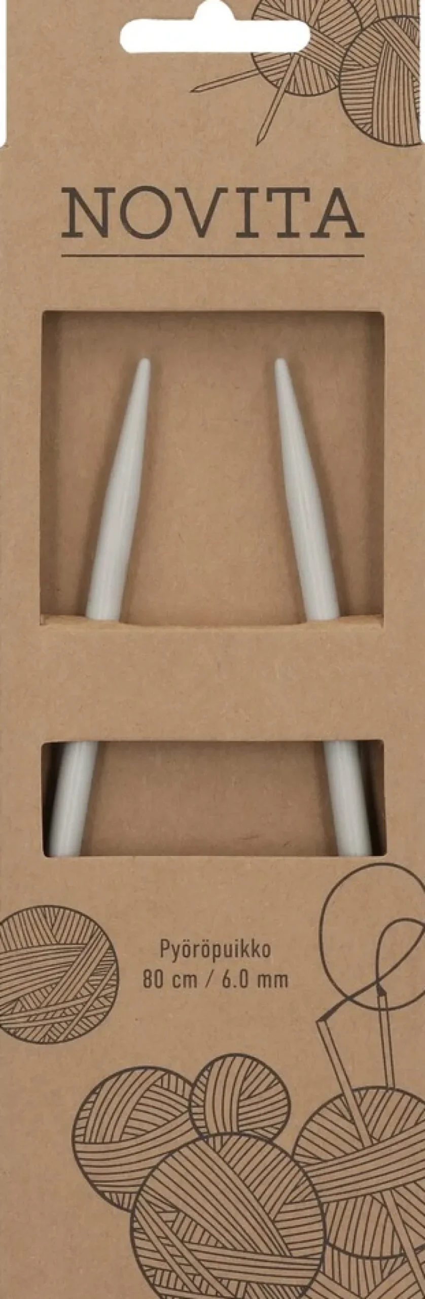 Novita Pyöröpuikko 80 cm - 6mm