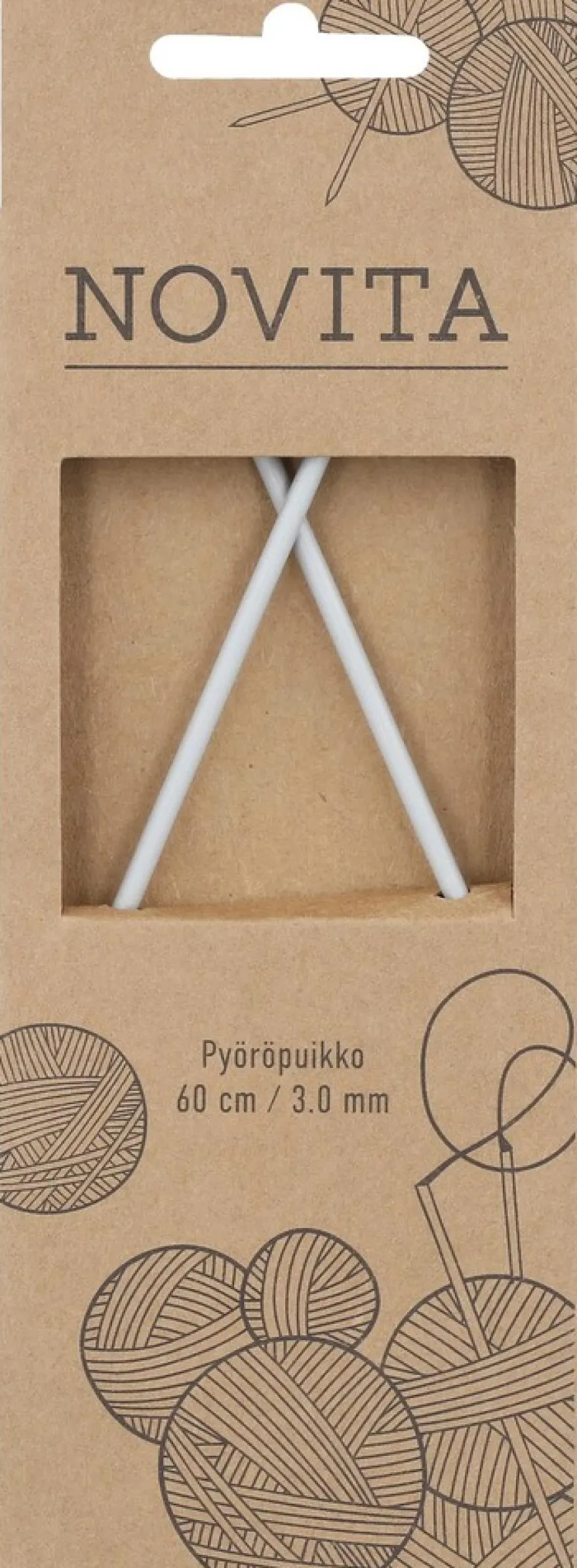 Novita Pyöröpuikko 60 cm - 3mm