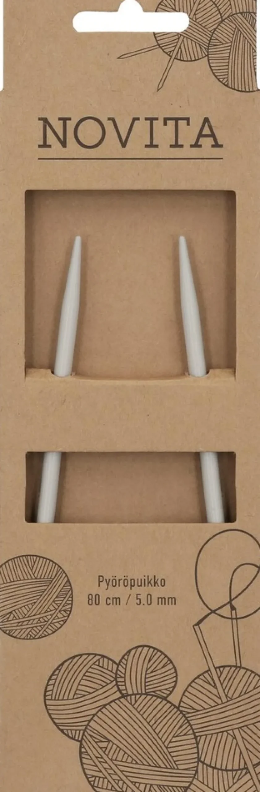 Novita Pyöröpuikko 80 cm - 5mm