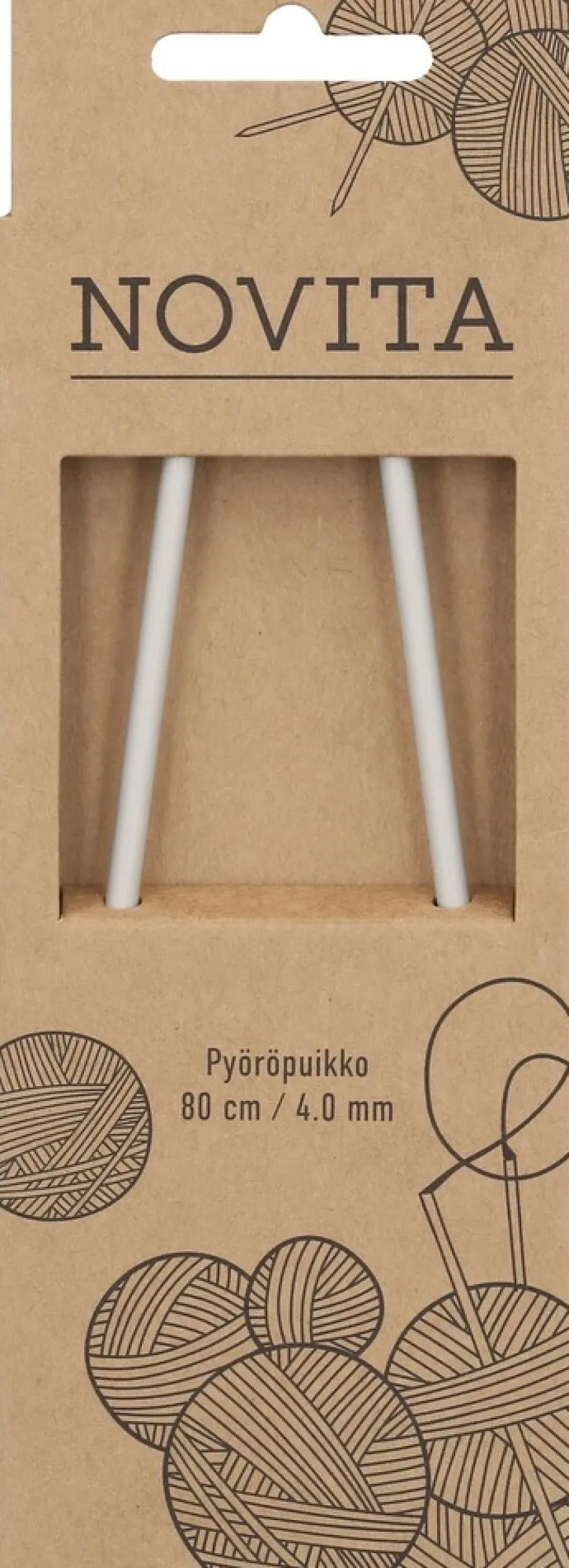 Novita Pyöröpuikko 80 cm - 4mm