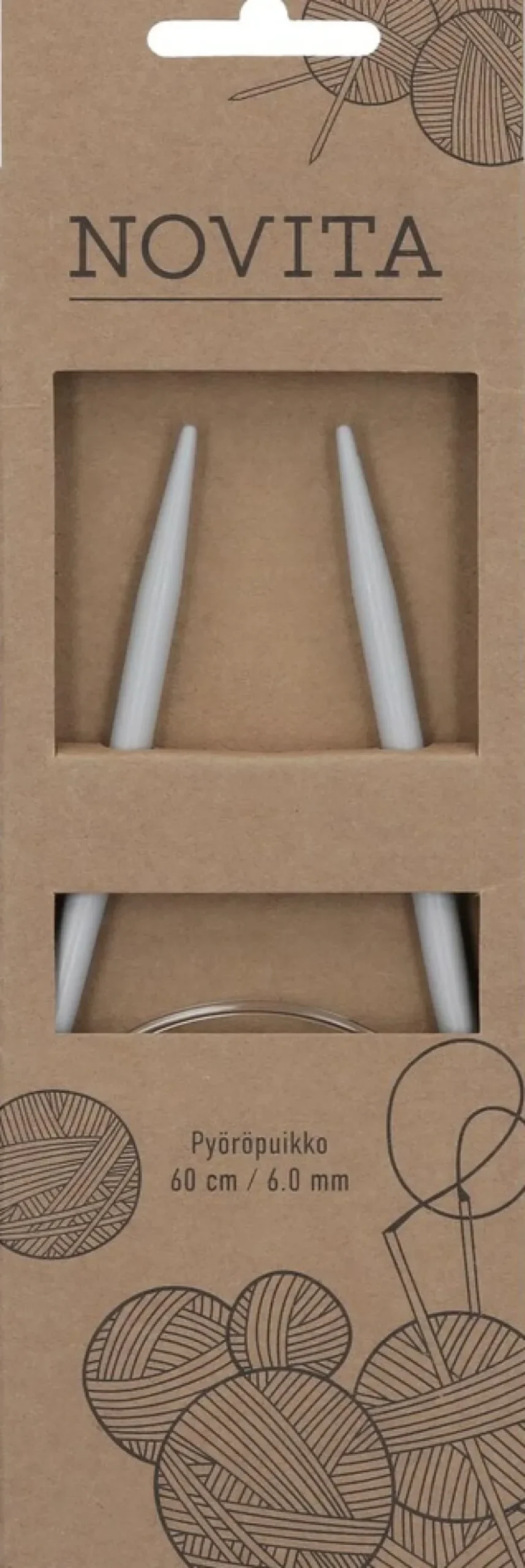 Novita Pyöröpuikko 60 cm - 6mm