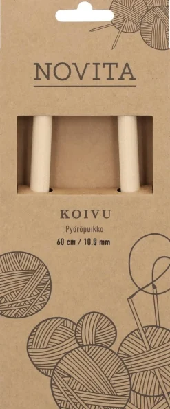 Novita Pyöröpuikko koivu 60cm - 10mm