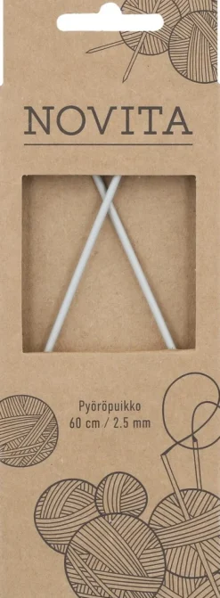 Novita Pyöröpuikot 60 cm 2.50 mm
