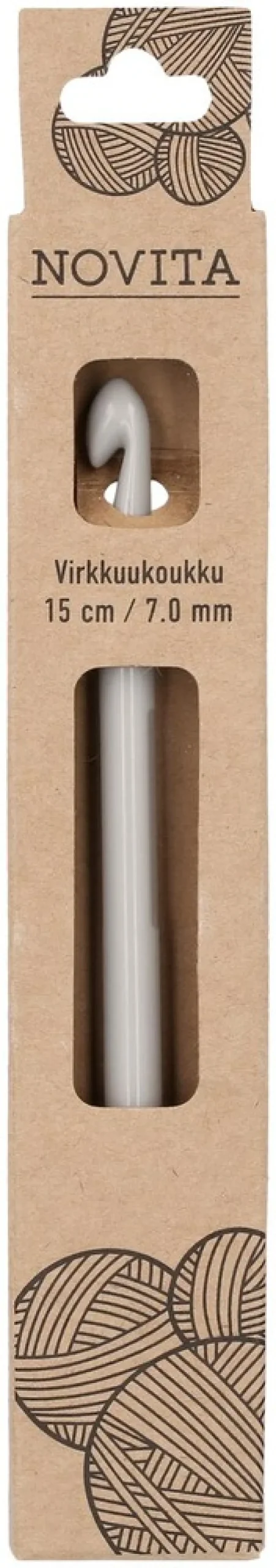 Novita Virkkuukoukku 15 cm 7 mm