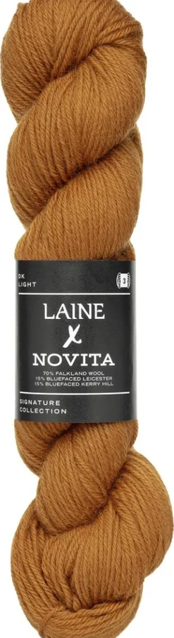 Novita x Laine DK lanka 100 g Golden Amber 2761