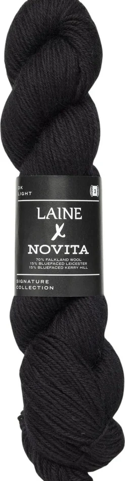 Novita x Laine DK lanka 100 g Winter Black 0891