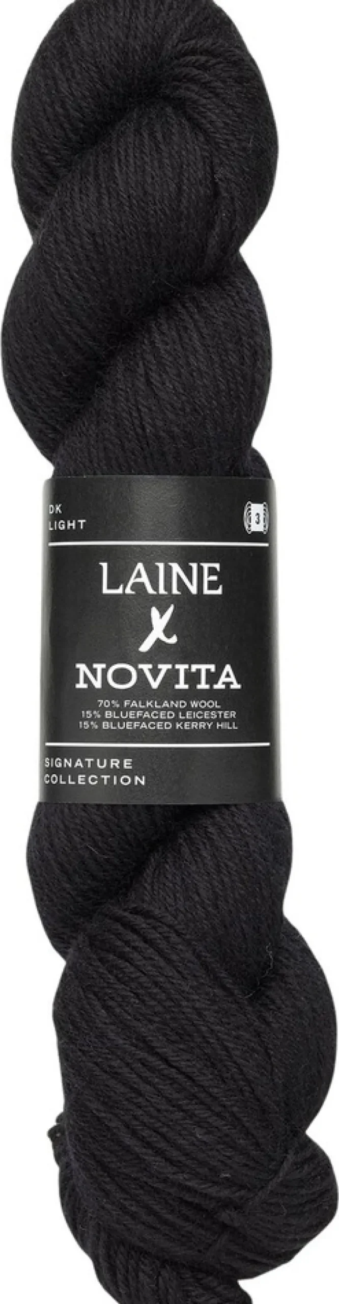 Novita x Laine DK lanka 100 g Winter Black 0891