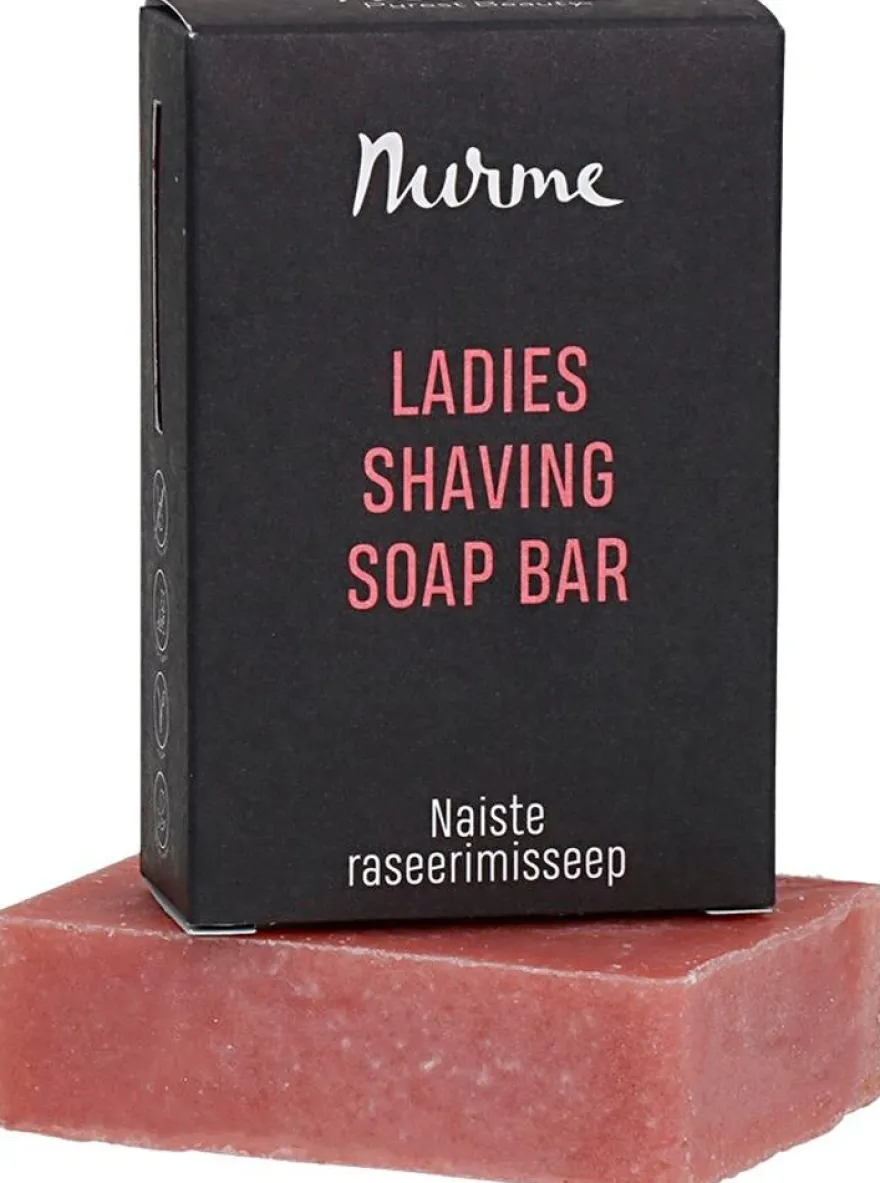 Nurme Ladies Shaving soap bar 100g palasaippua