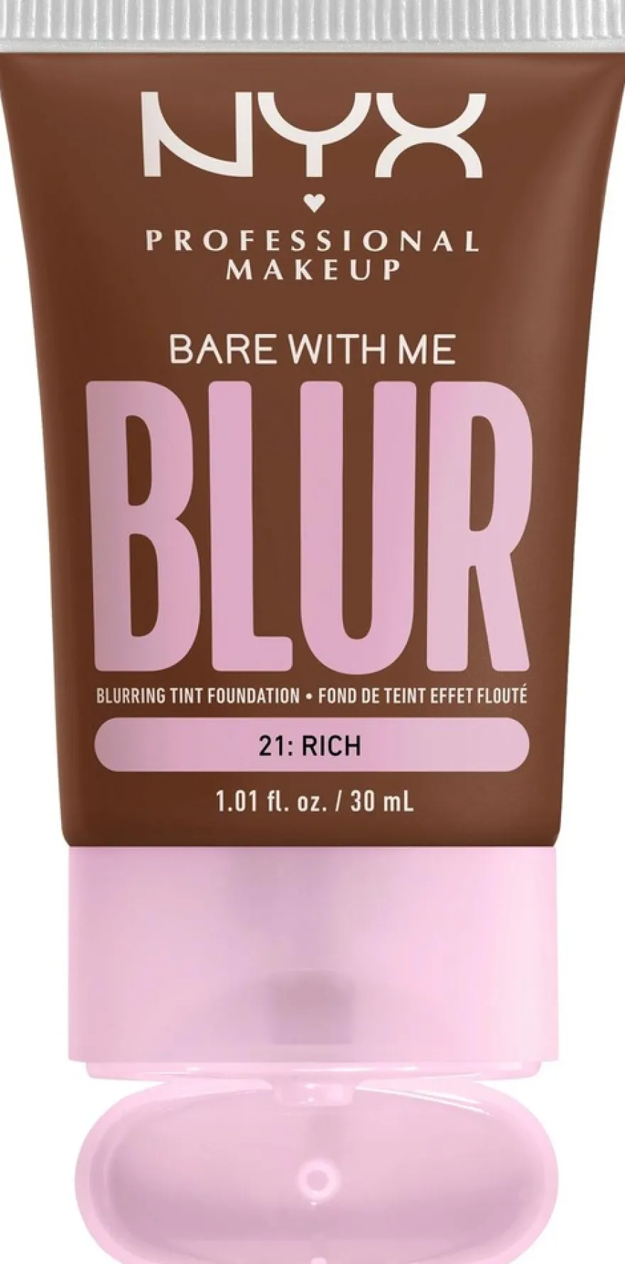 NYX Professional Makeup Bare With Me Blur Tint Foundation meikkivoide 33 ml