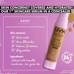 NYX Professional Makeup Bare With Me Concealer Serum peitevoide 9,6 ml