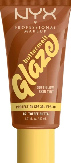 NYX Professional Makeup Buttermelt Glaze Skin Tint SPF30 meikkivoide 30 ml