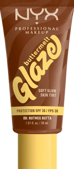 NYX Professional Makeup Buttermelt Glaze Skin Tint SPF30 meikkivoide 30 ml