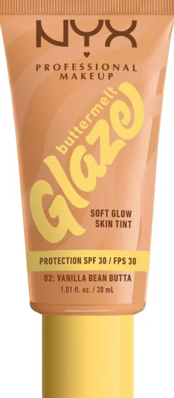 NYX Professional Makeup Buttermelt Glaze Skin Tint SPF30 meikkivoide 30 ml