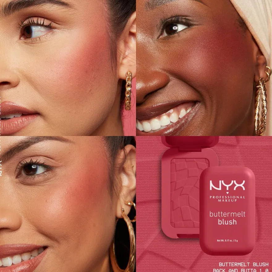 NYX Professional Makeup Buttermelt Blush poskipuna 5 g