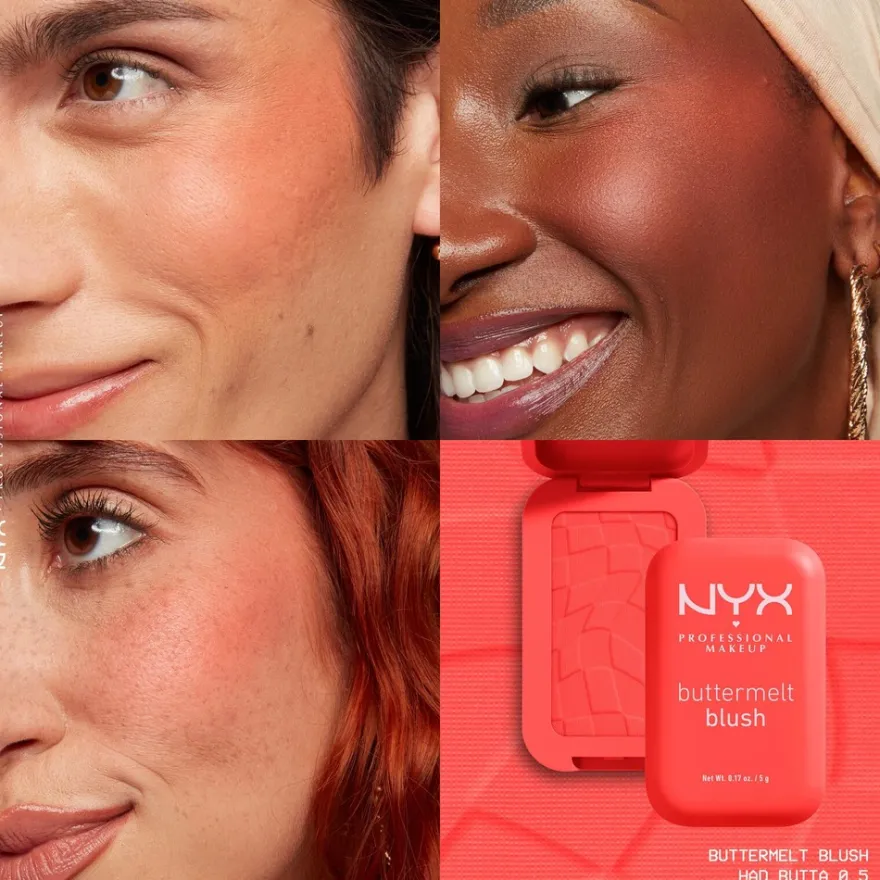 NYX Professional Makeup Buttermelt Blush poskipuna 5 g