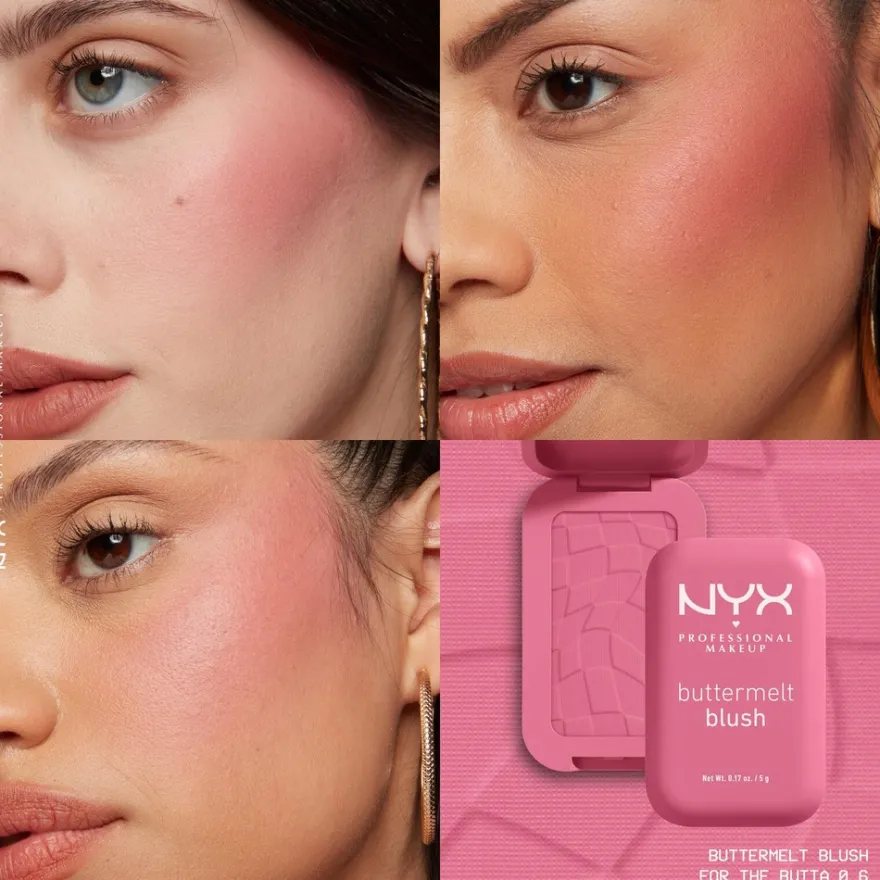 NYX Professional Makeup Buttermelt Blush poskipuna 5 g