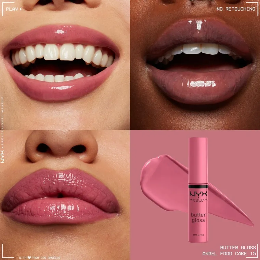 NYX Professional Makeup Butter Gloss huulikiilto 8 ml