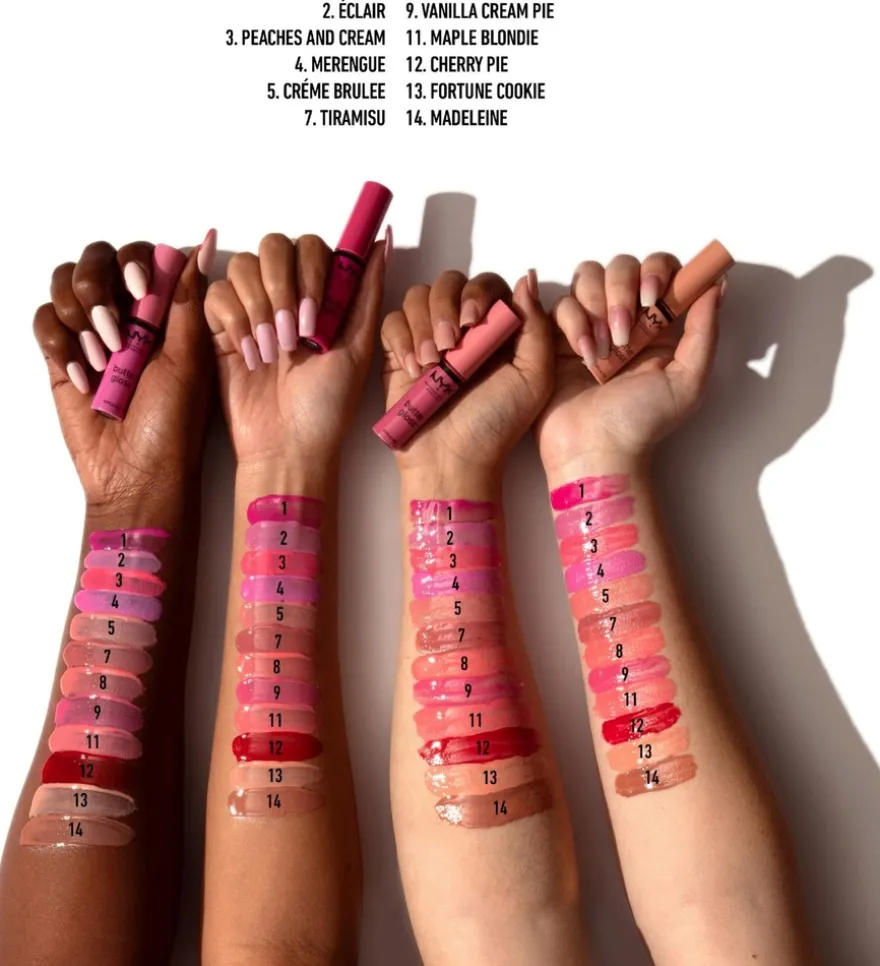 NYX Professional Makeup Butter Gloss huulikiilto 8 ml