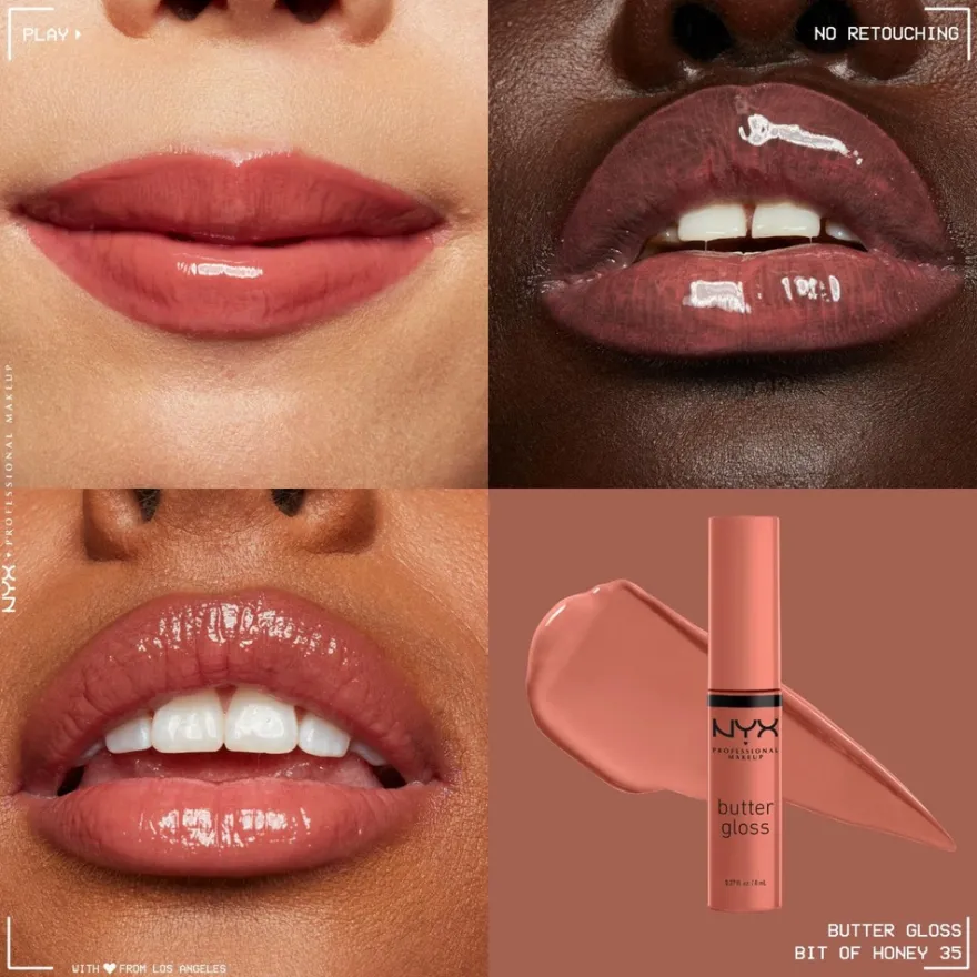 NYX Professional Makeup Butter Gloss huulikiilto 8 ml