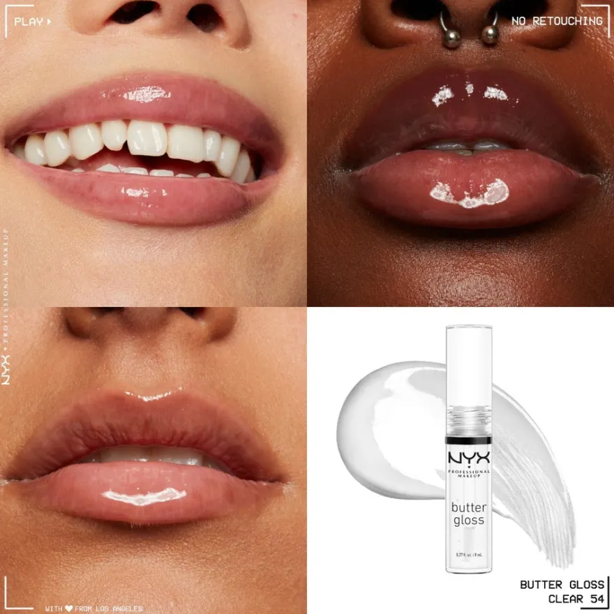 NYX Professional Makeup Butter Gloss huulikiilto 8 ml