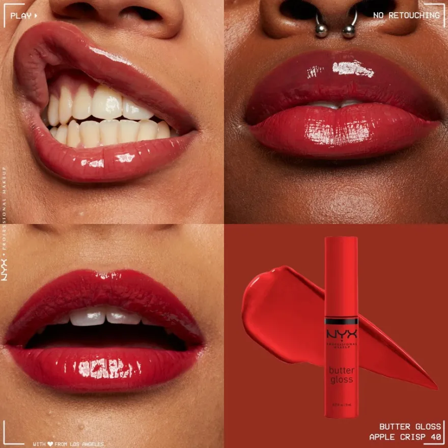NYX Professional Makeup Butter Gloss huulikiilto 8 ml