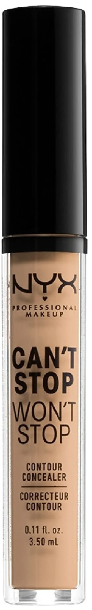 NYX Professional Makeup Can't Stop Won't Stop Contour Concealer peitevoide 3,5 ml