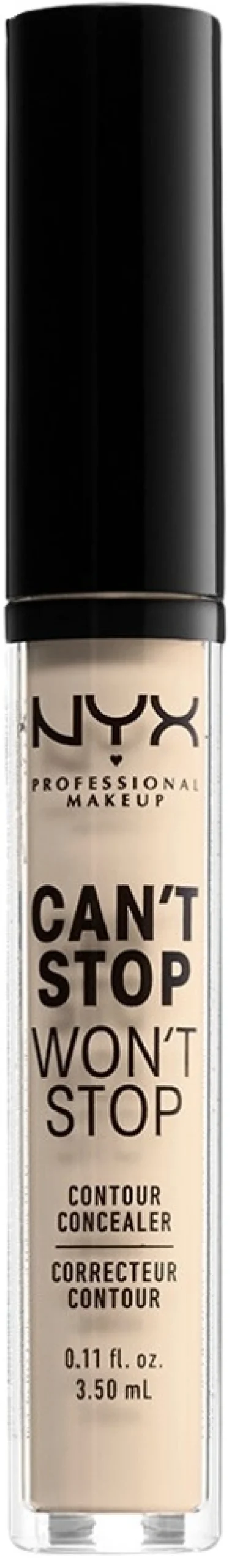 NYX Professional Makeup Can't Stop Won't Stop Contour Concealer peitevoide 3,5 ml