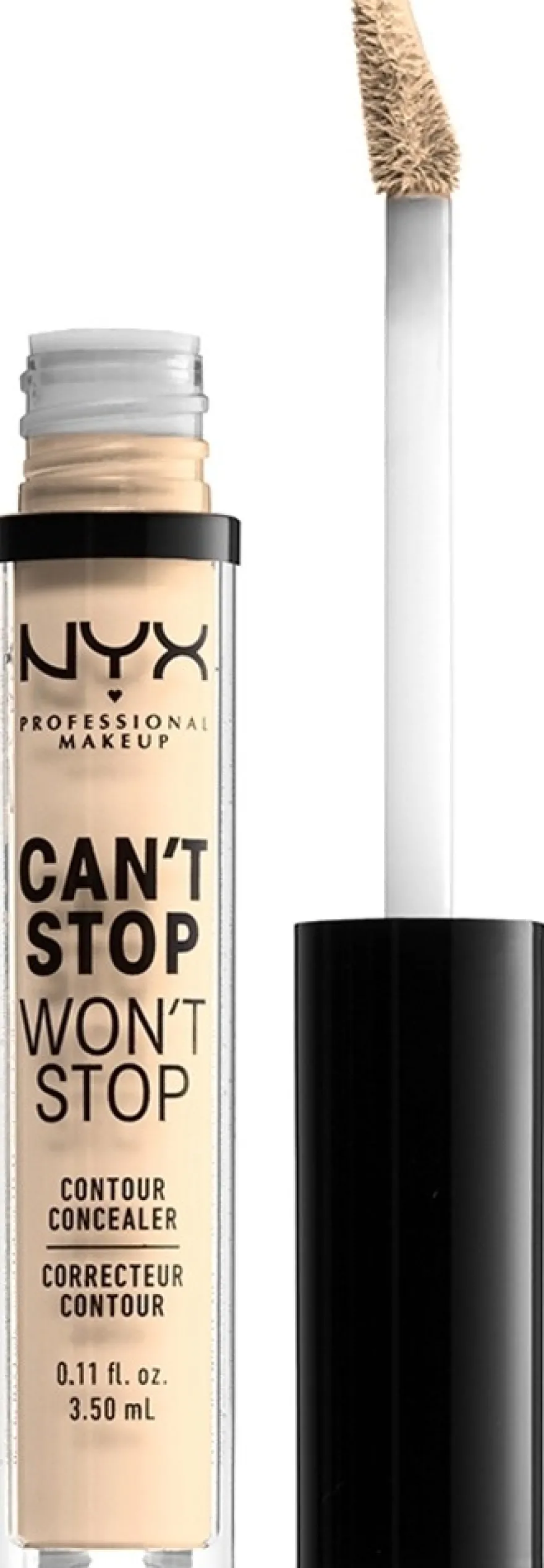 NYX Professional Makeup Can't Stop Won't Stop Contour Concealer peitevoide 3,5 ml