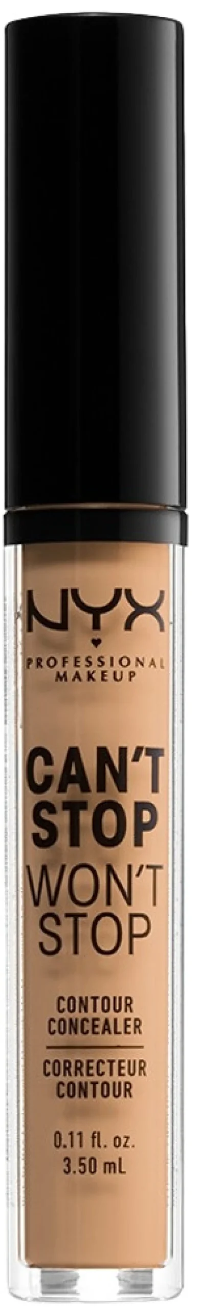 NYX Professional Makeup Can't Stop Won't Stop Contour Concealer peitevoide 3,5 ml