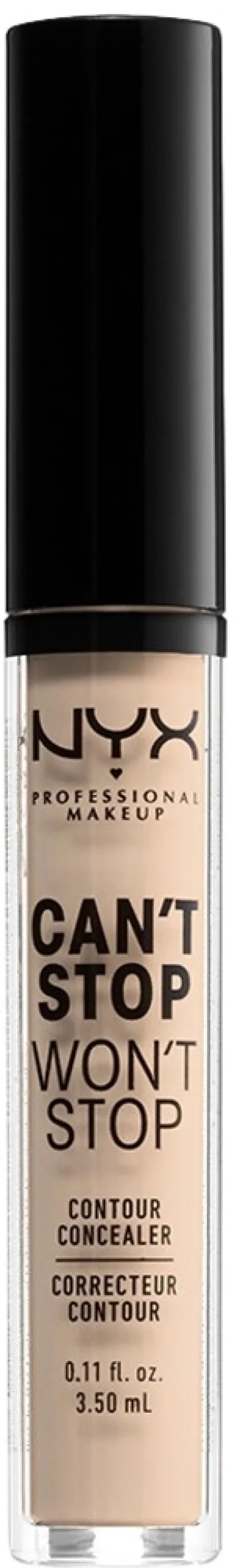 NYX Professional Makeup Can't Stop Won't Stop Contour Concealer peitevoide 3,5 ml