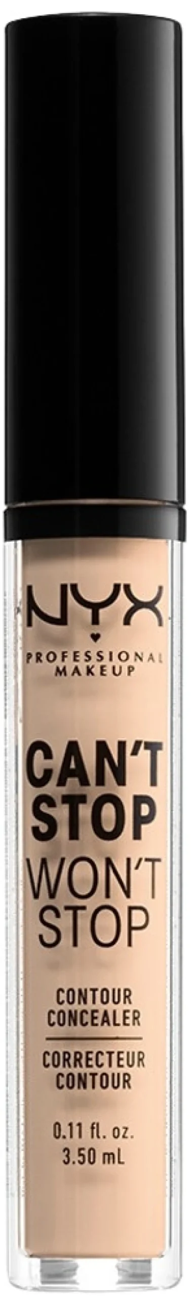 NYX Professional Makeup Can't Stop Won't Stop Contour Concealer peitevoide 3,5 ml